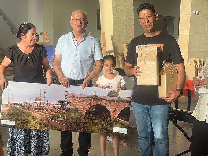 حفل توزيع الجوائز على المشاركين بمسابقة التصوير في وادي قانا